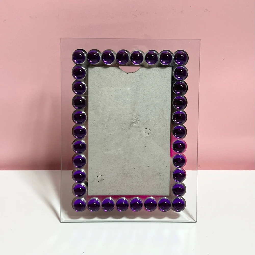 Vintage Y2K 2000s purple picture frame